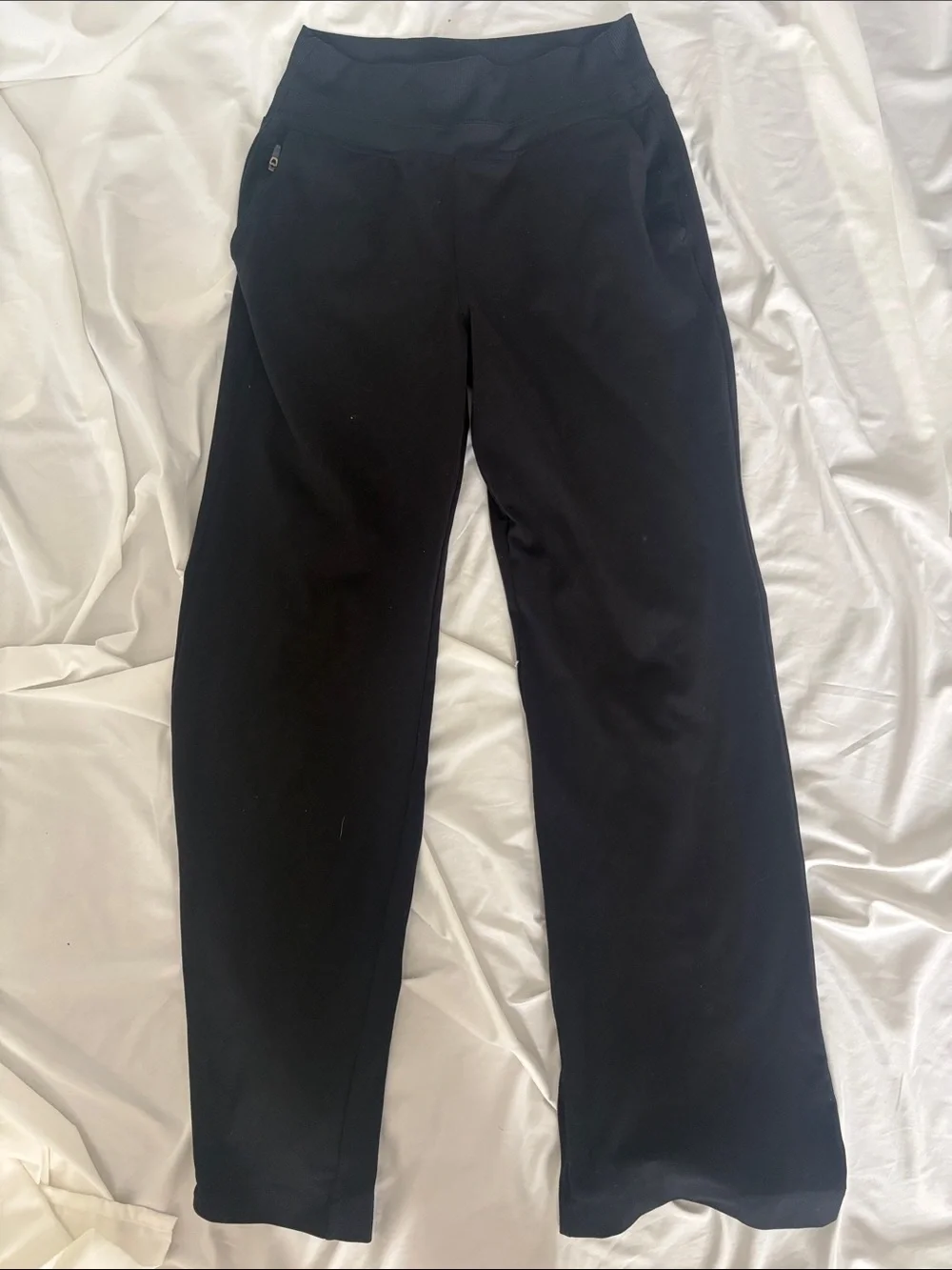 Yogalicious Black Wide Leg Yoga Pants